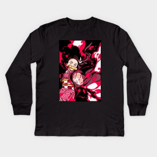 demon slayer Kids Long Sleeve T-Shirt